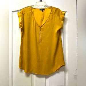 Express Short Sleeve Dress Blouse